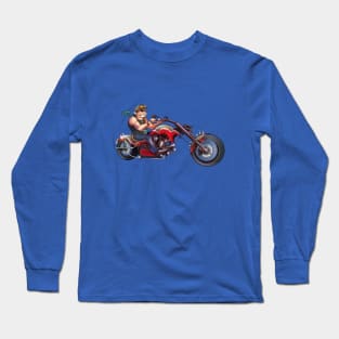 Moto Custom Long Sleeve T-Shirt